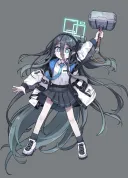 블루아카) 수상한 망치를 주운 아리스