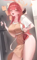 블루아카) 아침 해준다고 하는 신혼 아루