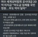 “부도 막아달라” 여수 세계섬박람회 공사대금 20억 미지급