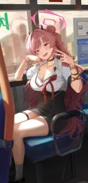 블루아카) 불법문학) "꺄아~ 부끄러워~"