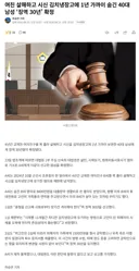 여친 살해 뒤 김치냉장고 시신 은닉… 40대 징역 30년