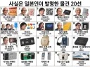 일본이 세계 최초로 발명한거라 주장하는 것들