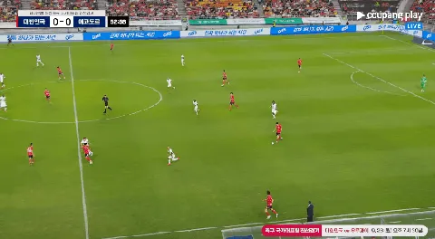 대한민국 vs 에콰도르..3 : 0으로 완승!