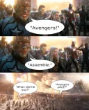 MCU) 엔드게임 최종전에 참전한 많은 사람들이 의문을 가질 뻔 한 상황.jpg