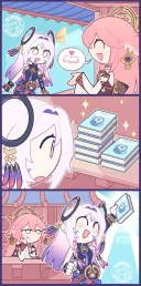 원신) 못 볼 걸 본 할머니
