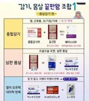 감기,몸살 끝판왕 조합