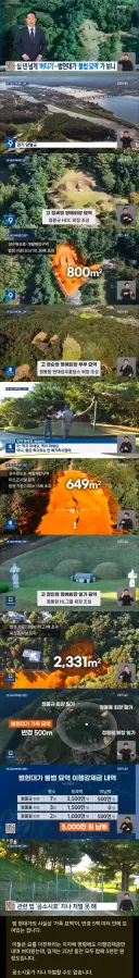 불법 가족 묘역 조성한 현대가