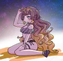 버튜버) 아냐 수영복이 늘어난다