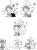 블루아카) 견문색 패기를 익힌 코하루.만화