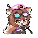 블루아카)레이싱 이즈나 다시그려왔다아앗!