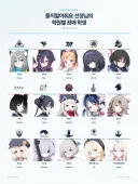 블루아카) 학원별 최애로 쭉 늘어놓으니까 더 모르겠다