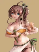 버튜버)약후)비주얼 업데이트를 한 비키니 마츠리