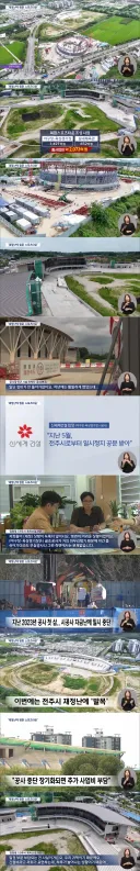프로야구단 없는 도시에 야구장부터? 예산 모자라 공사 멈추고 결국 SOS