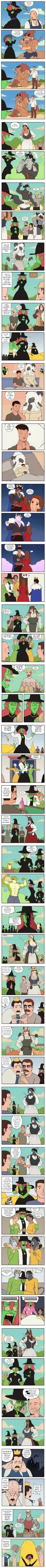 퍼리충때문에 고통받는 마녀