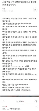 낙하산으로 회사 들어온 사장 아들
