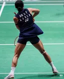 감탄만 나오는 안세영 선수 뒤에서 찍은 하체.....jpg