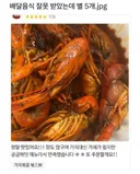 배달음식 잘못 받았는데 리뷰 5점 준 손님.jpg