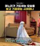 며느리 기도하는 모습보고 놀란 시어머니.