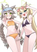 블루아카) 이게 여자의 몸매임...