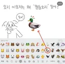 오리 이모티콘은 왜 청둥오리일까?🦆