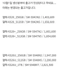 갤럭시S 시리즈 대폭 가격 인상