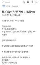 중소기업이 육아휴직 반기기힘든이유