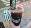 나눔쓴거인증 - 백억커피&팝콘 맛나네요 ㅎㅎ