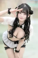 어제부터 시작된 수영복 촬영회