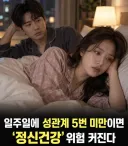 요즘 정상인 기준 점 개빡센데?