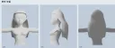 AI) 머리카락 모델링 다듬는중
