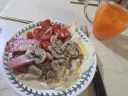 아침 차리는데 소스 양 맞추기가 어렵네
