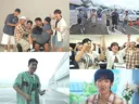 '1박 2일' 이용진·이기택, 합류 100일 기념사진 촬영…갑작스러운 폭우에 일정 변경
