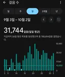 9월 운동 결산.jpg (주변에서 미쳤냐고 함 ㄷㄷ)