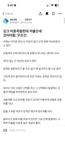 비혼, 딩크족한테 저출산세 걷어야한다는 블라인