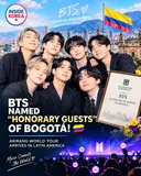bts 는 지구 곳곳 다니면서 행정 관청 감사장 받고 있네요