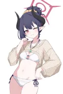 블루아카)난 수영복 치아키 보고 확신의 처제or친척누나 상이라고 생각했거든?