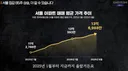 서울아파트 평균 매매값 2025년 1월 -> 20216년 8월. 2억 4천 오름.