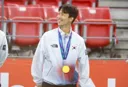 엄지성의 환한 미소 평생 잊지 못할 추억