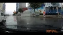 오래 전 사거리 좌회전 사고