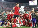 축구 우승 세리모니 장면 (펌)