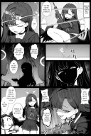 블루아카) 헬멧단에 포위돼 고전하는 이치카.manhwa