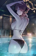 블루아카) 아루와 새벽 수영장.jpg