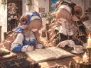 워해머) 진행중인 TRPG 에 나오는 지그마교 암컷 비스트맨 수녀 짤들이야