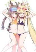 블루아카) 와 특수부대 몸매...