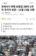 ✨️전세사기 피해 보증금 3분의 1까지 이제 국가가 보장…11월 13일 시행