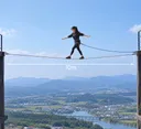 10m 외줄타기 성공시 10억