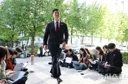 '정원오 칸쿤 출장 의혹 제기' 김재섭, 피의자 신분 조사 위해 경찰 출석