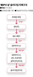회장 가정 꼬라지마냥 복잡한 SK그룹 솔리다임 지배구조.jpg