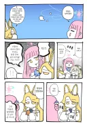 블루아카) 선생님 같은 구름과 티파티.manhwa