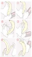 어떤 여자가 자신의 특기라고 보여준 것